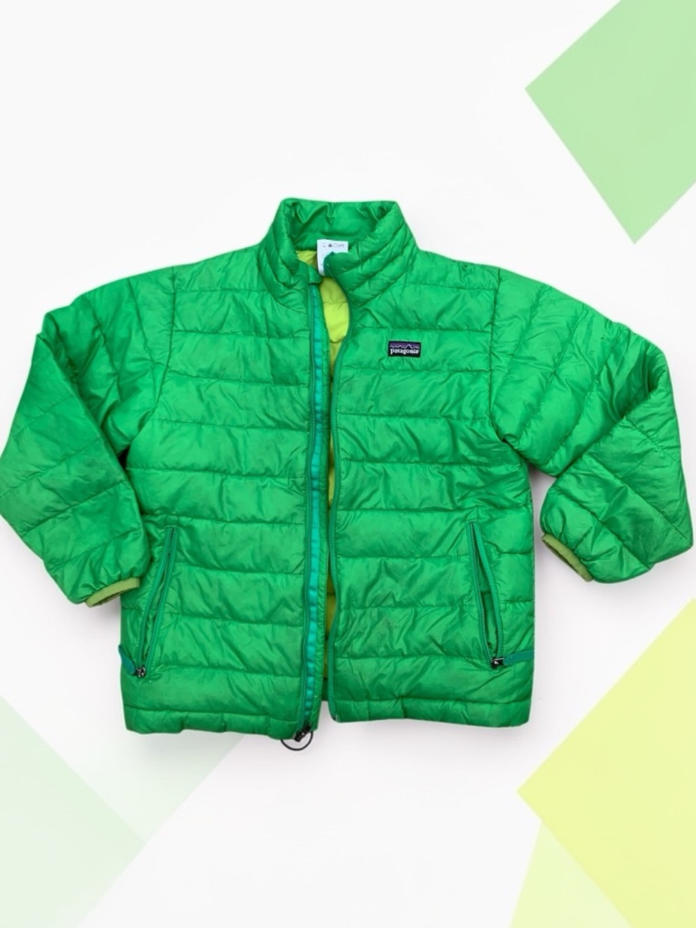 Patagonia Boy’s 8 Green Puffer Jacket